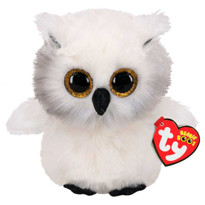 Мягкая игрушка Beanie Boos Белая сова Snowy Owl 15 см Ty Inc 36305 1